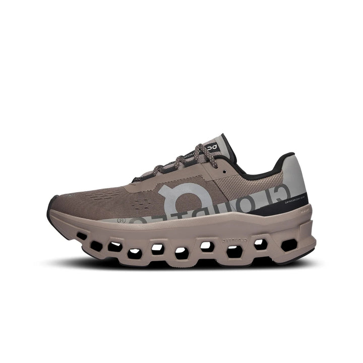 on cloudmonster men's | cinder/fog
