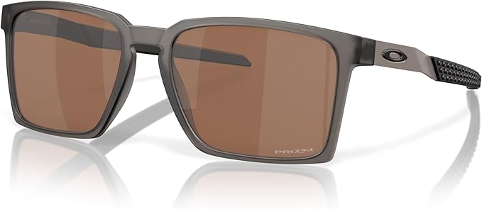 oakley exchange sun sunglasses | satin gry smoke/prizm tungsten