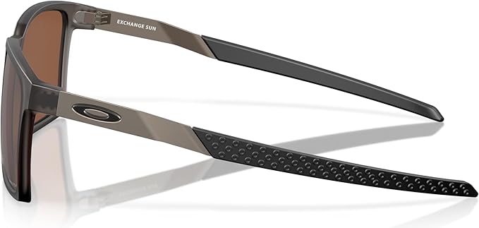 oakley exchange sun sunglasses | satin gry smoke/prizm tungsten