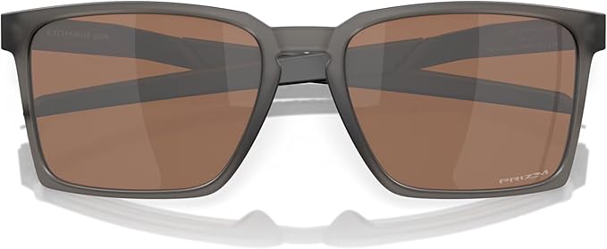 oakley exchange sun sunglasses | satin gry smoke/prizm tungsten