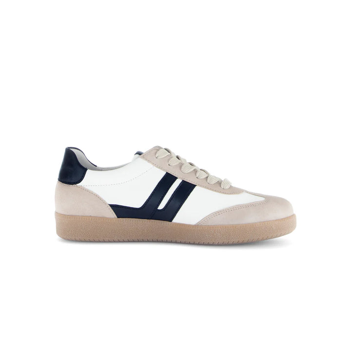 gabor t-toe sneaker women's | white/black