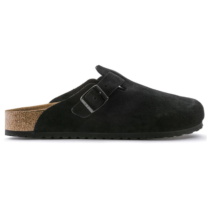 birkenstock boston soft footbed narrow | black