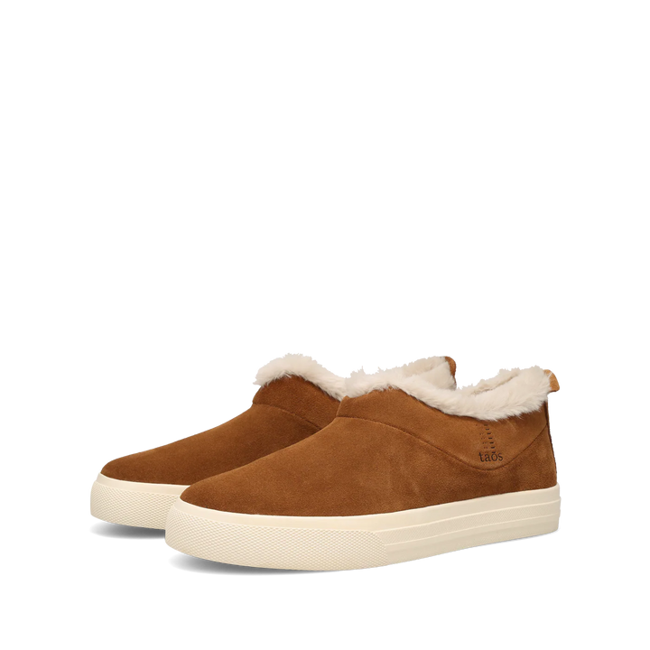 taos mini chic women's | chestnut suede