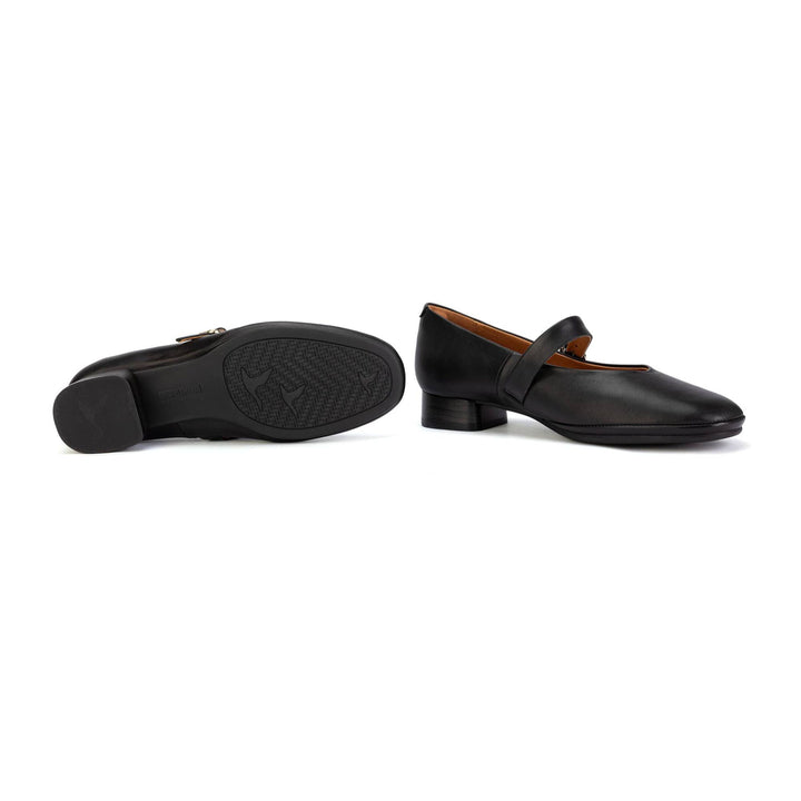 pikolinos ubeda mary jane heeled ballet women's | black