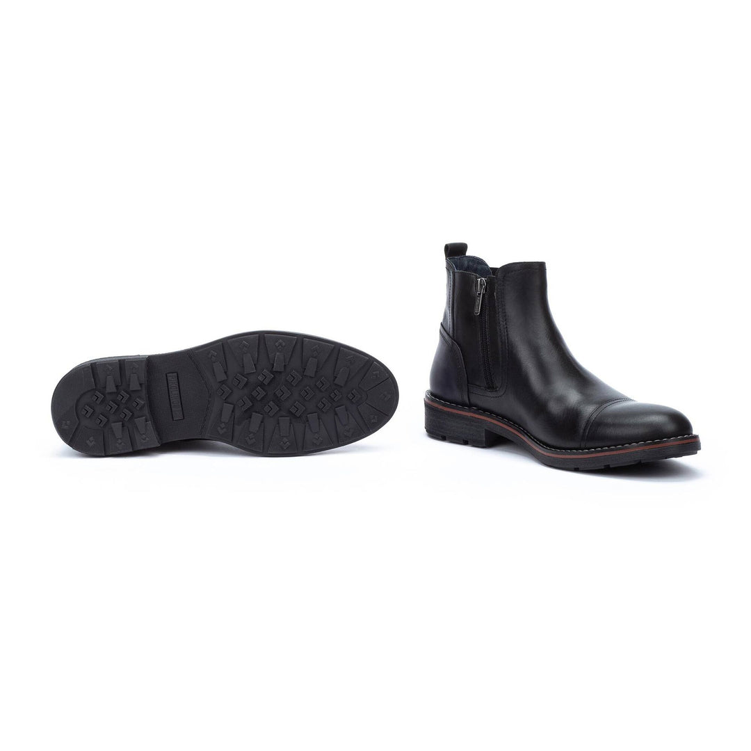 pikolinos york ankle boots men's | black