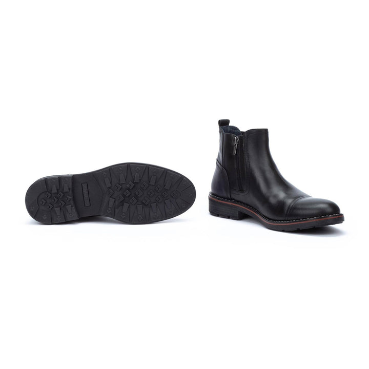 pikolinos york ankle boots men's | black