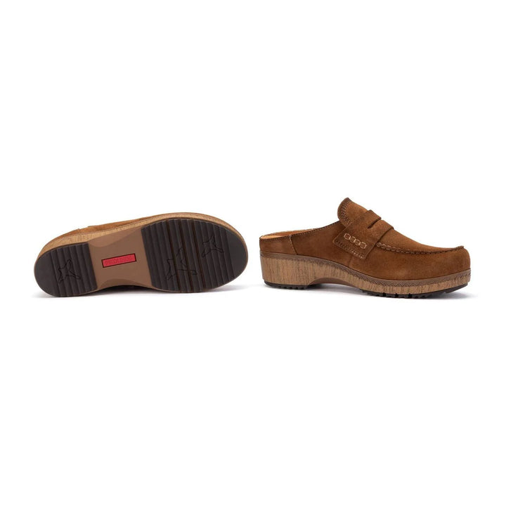 pikolinos granada penny clog women's | brandy