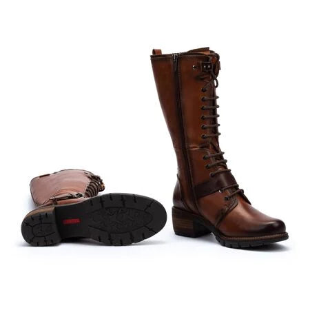 pikolinos san sebastia lace up women's | cuero