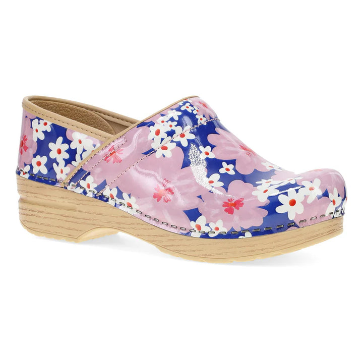 dansko professional women's | pink bloom patent