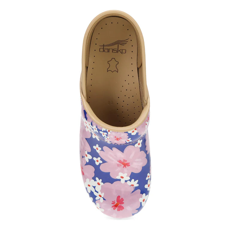 dansko professional women's | pink bloom patent