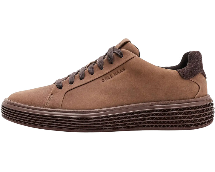 cole haan grandpro skyweave court men's | toasted coconut dark chocolate