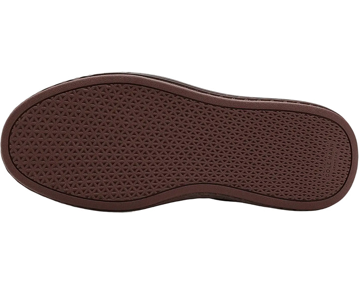 cole haan grandpro skyweave court men's | toasted coconut dark chocolate