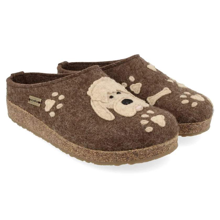 haflinger grizzly doodle women's | chocolate