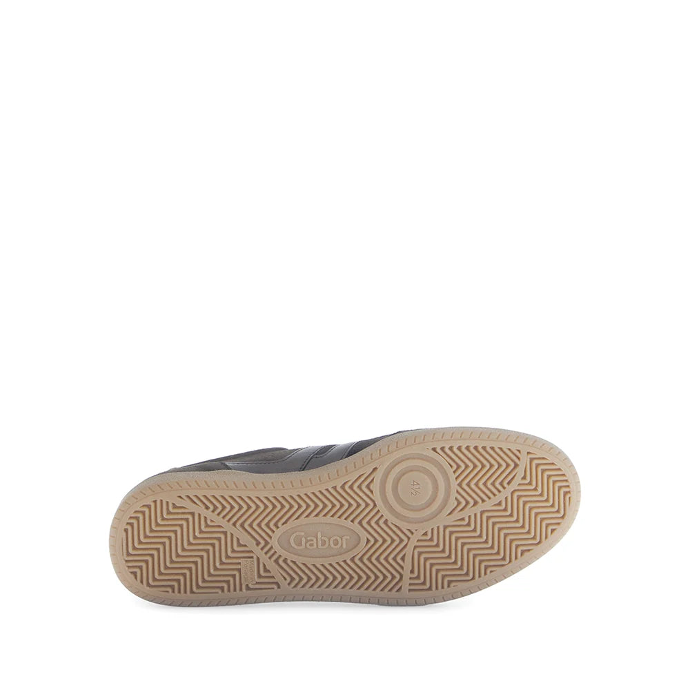 gabor retro sneaker women's | dark brown