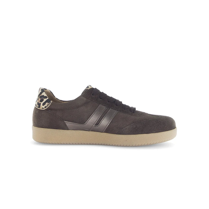 gabor retro sneaker women's | dark brown