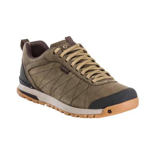 oboz bozeman low leather men's | canteen brown