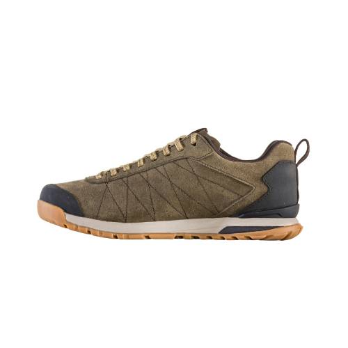 oboz bozeman low leather men's | canteen brown