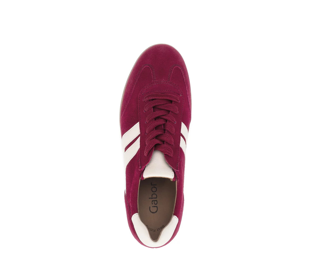 gabor street sneaker women's | red