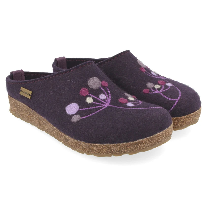 haflinger grizzly amaya women's | eggplant