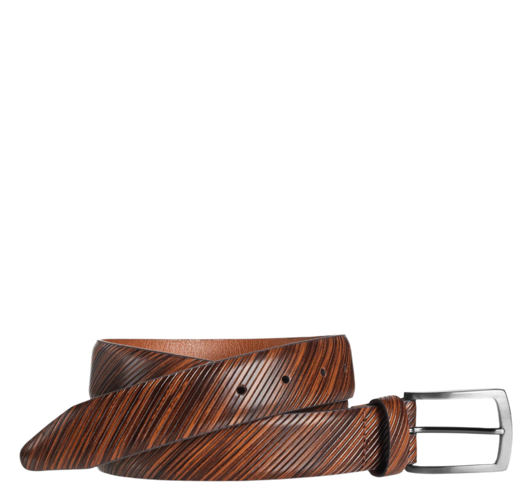 johnston & murphy diagonal-etched | tan