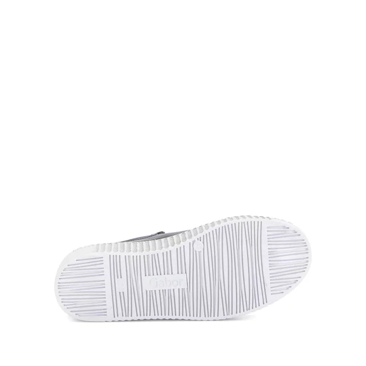 gabor sneaker zip women's | white/blue