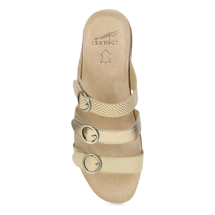 dansko campbell women's | gold multi