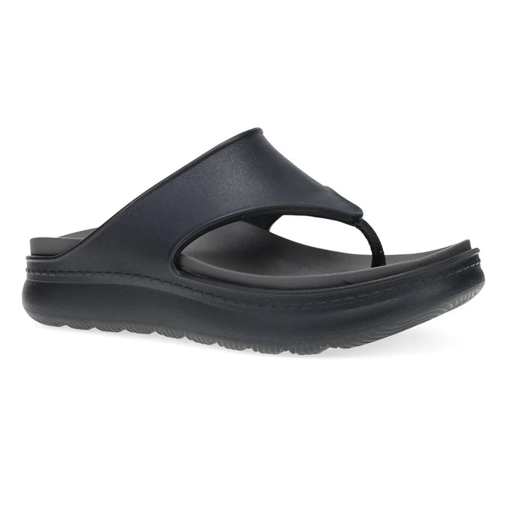 dansko devyn thong women's | black