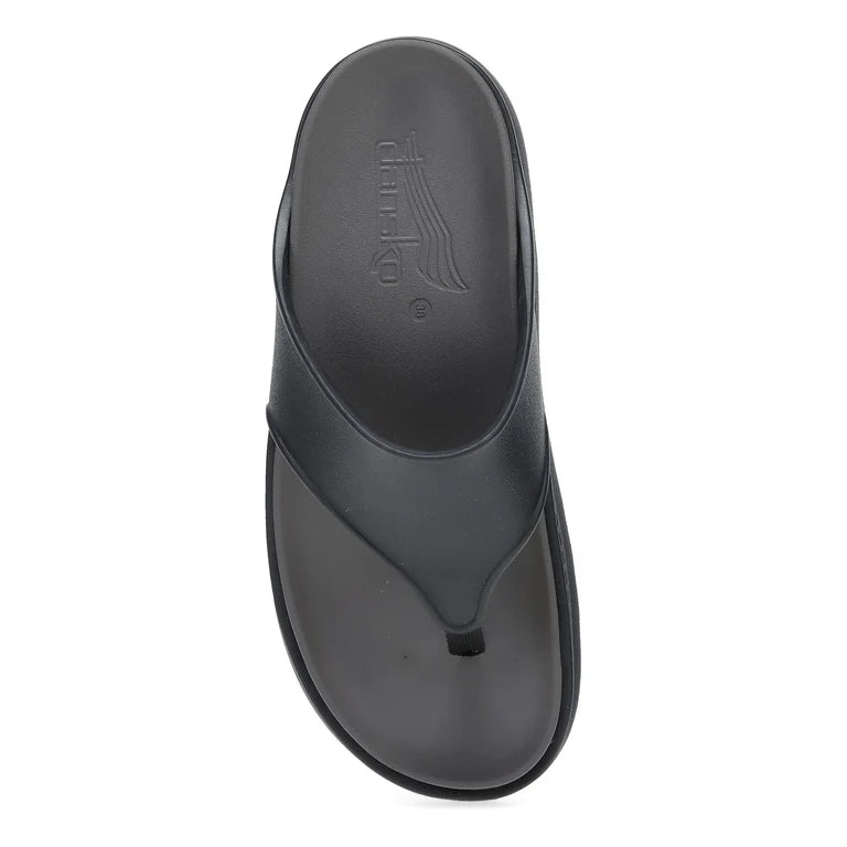 dansko devyn thong women's | black