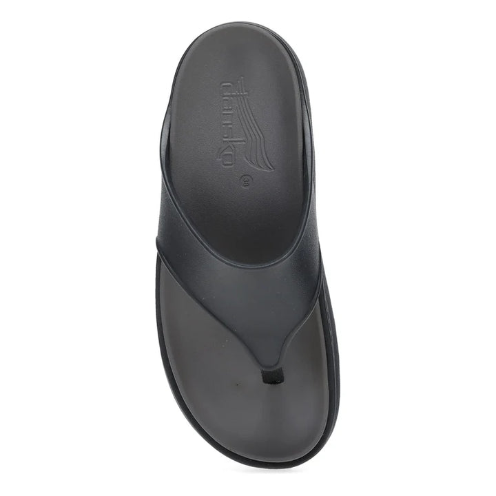 dansko devyn thong women's | black