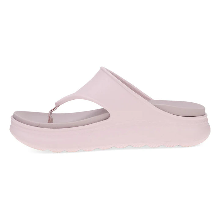 dansko devyn thong women's | pale pink