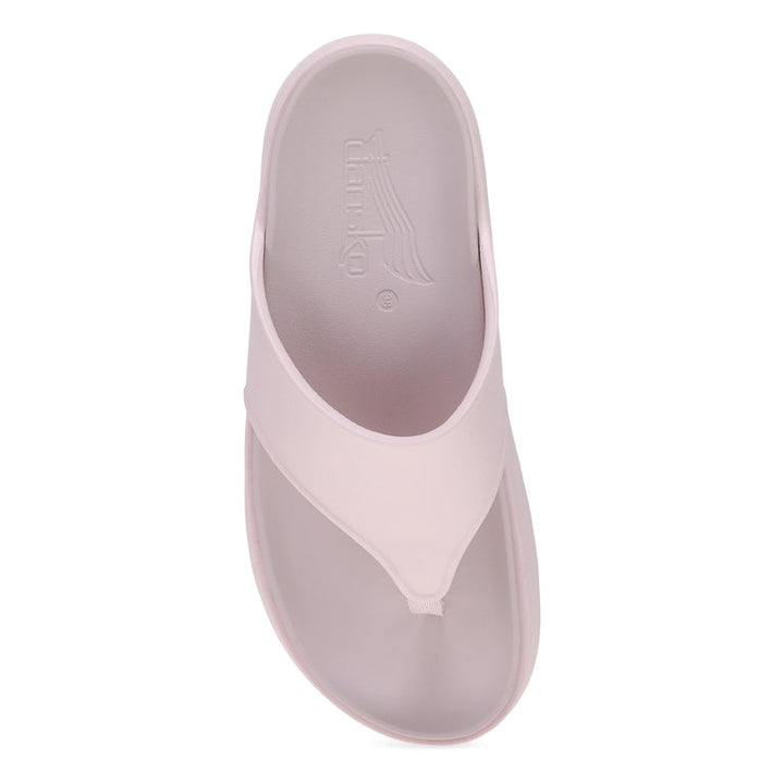 dansko devyn thong women's | pale pink