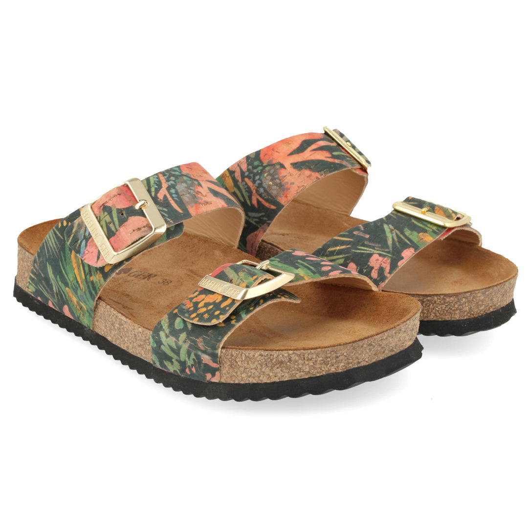 haflinger andrea women's | black multi