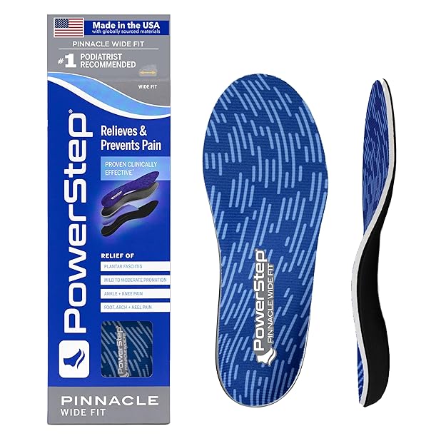 powerstep pinnacle wide feet arch support insoles | powerstep pinnacle wide feet arch support insoles