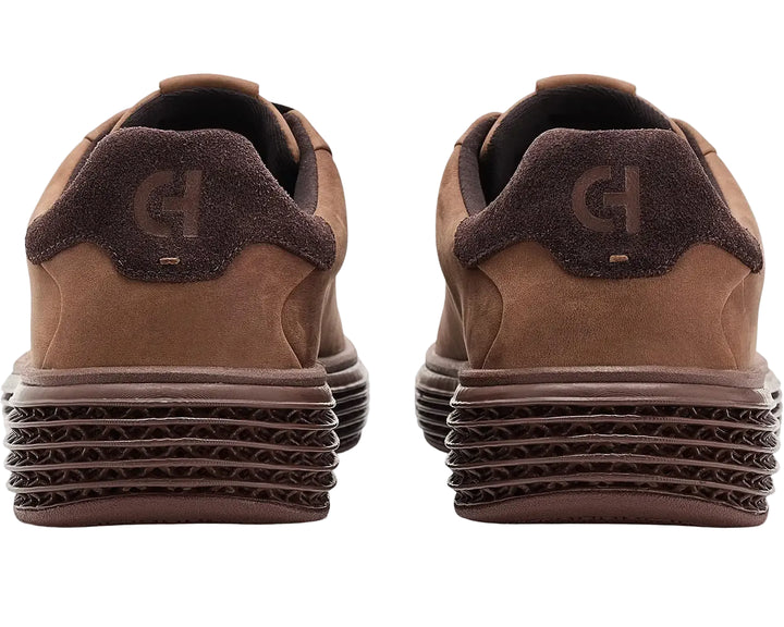 cole haan grandpro skyweave court men's | toasted coconut dark chocolate