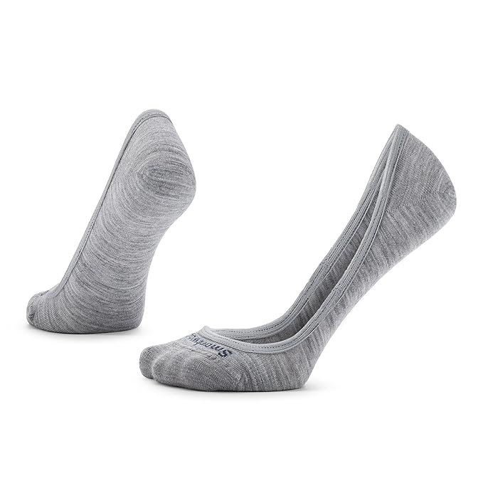 smartwool everyday low cut no show socks women's | light gray