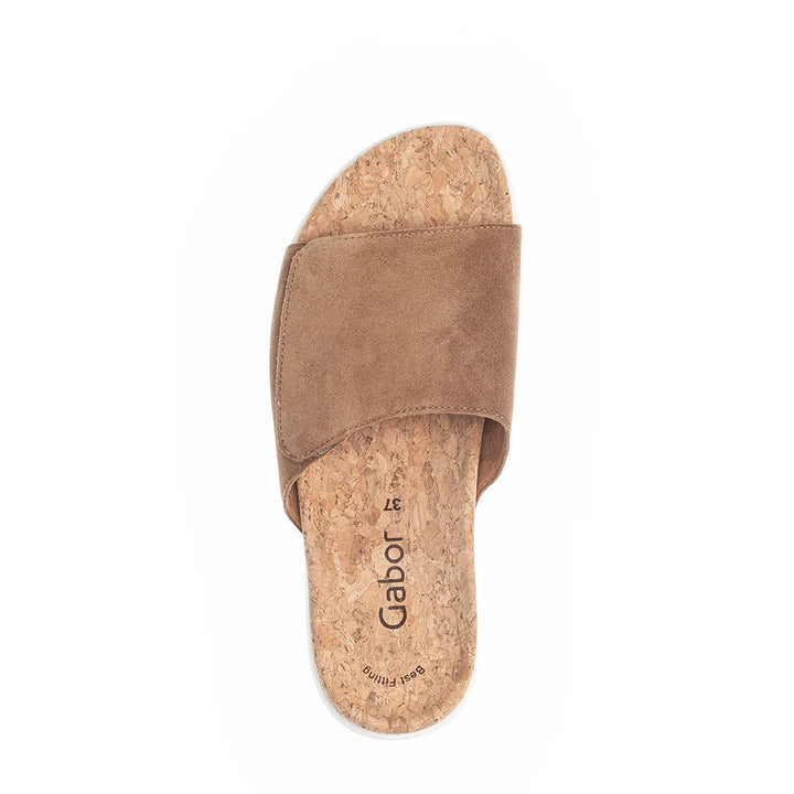 gabor slip-on sandal women's | brown