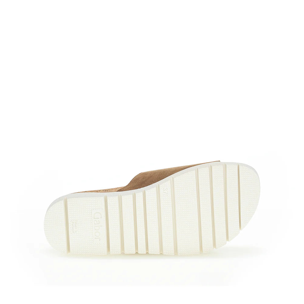 gabor slip-on sandal women's | brown