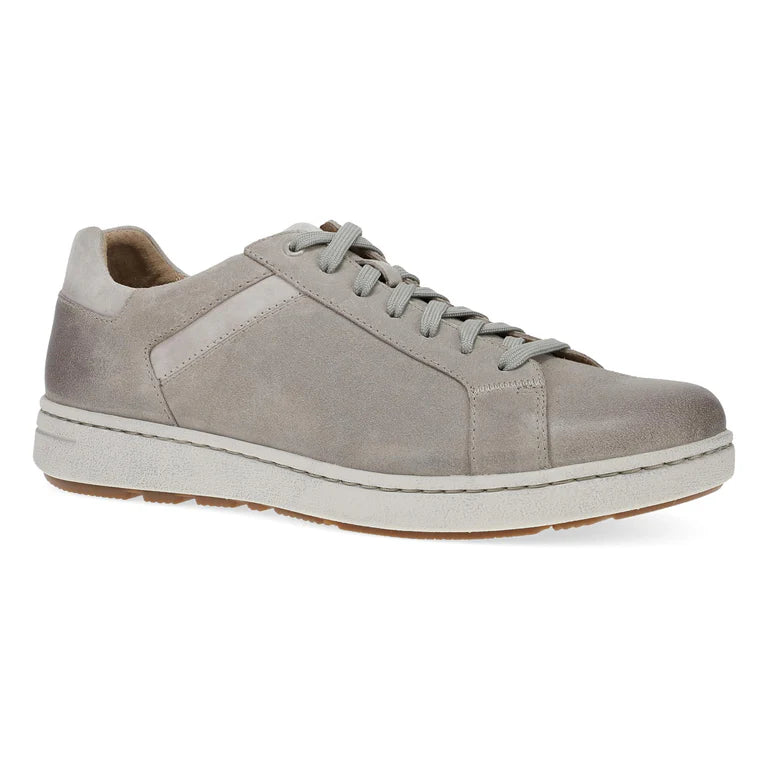 dansko trevor men's | stone burnished suede