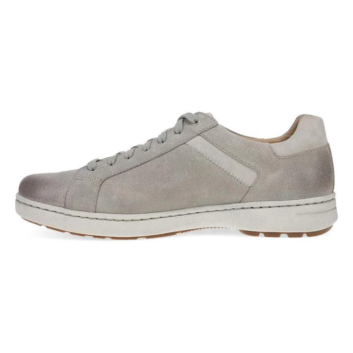 dansko trevor men's | stone burnished suede