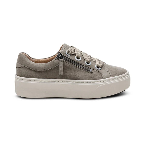 aetrex aubrey arch support platform women's | taupe