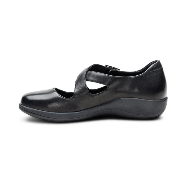 aetrex paisley women's | black