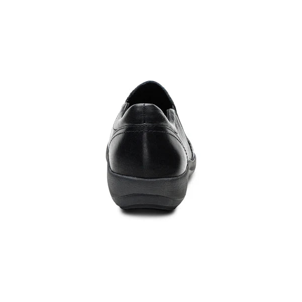 aetrex helena arch support women's | black