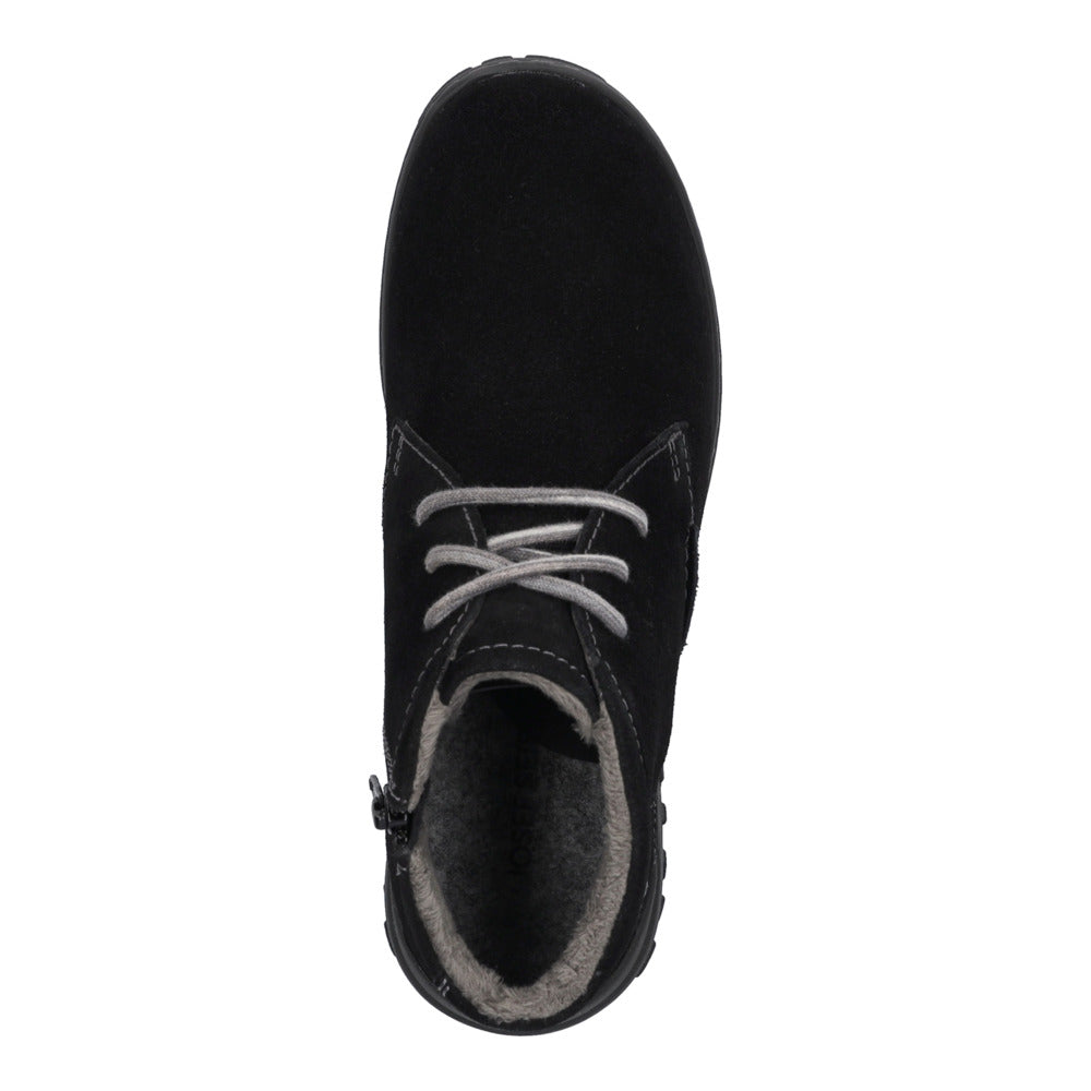 josef seibel ruby 01 women's | blk / velour silk