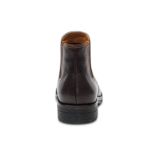 aetrex kaylee arch support chelsea women's | dark brown
