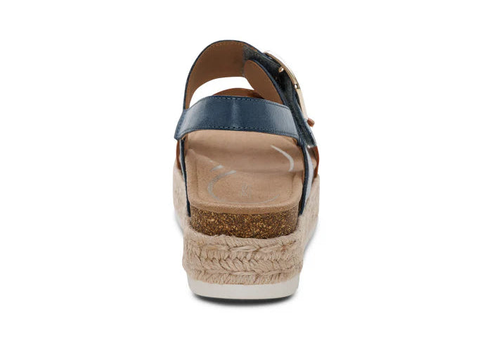 aetrex vania arch support women's | hazy blue