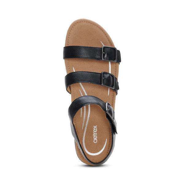 aetrex aria women's | black