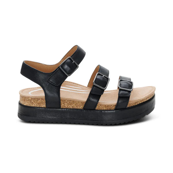 aetrex aria women's | black