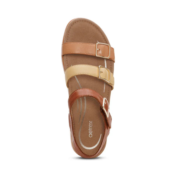aetrex aria women's | sand multi