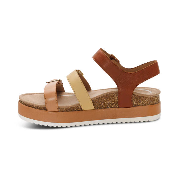 aetrex aria women's | sand multi