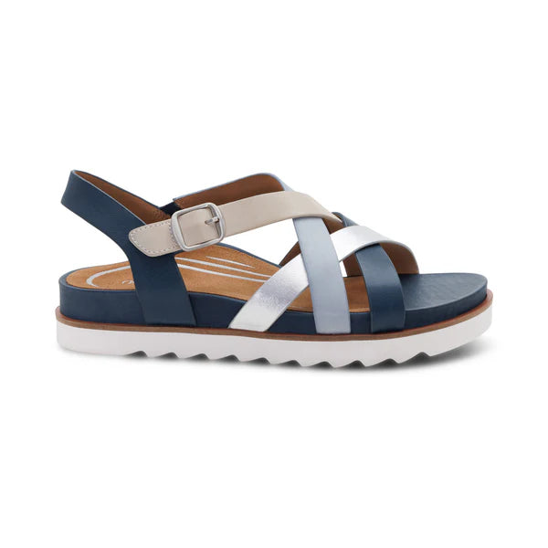aetrex carmen women's | navy multi
